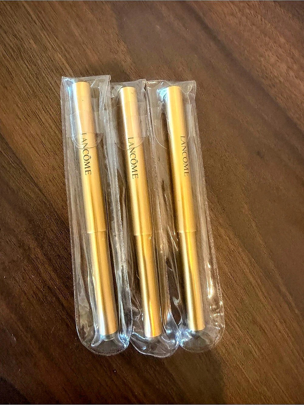 Lancôme Retractable Lip Brush Tools Gold